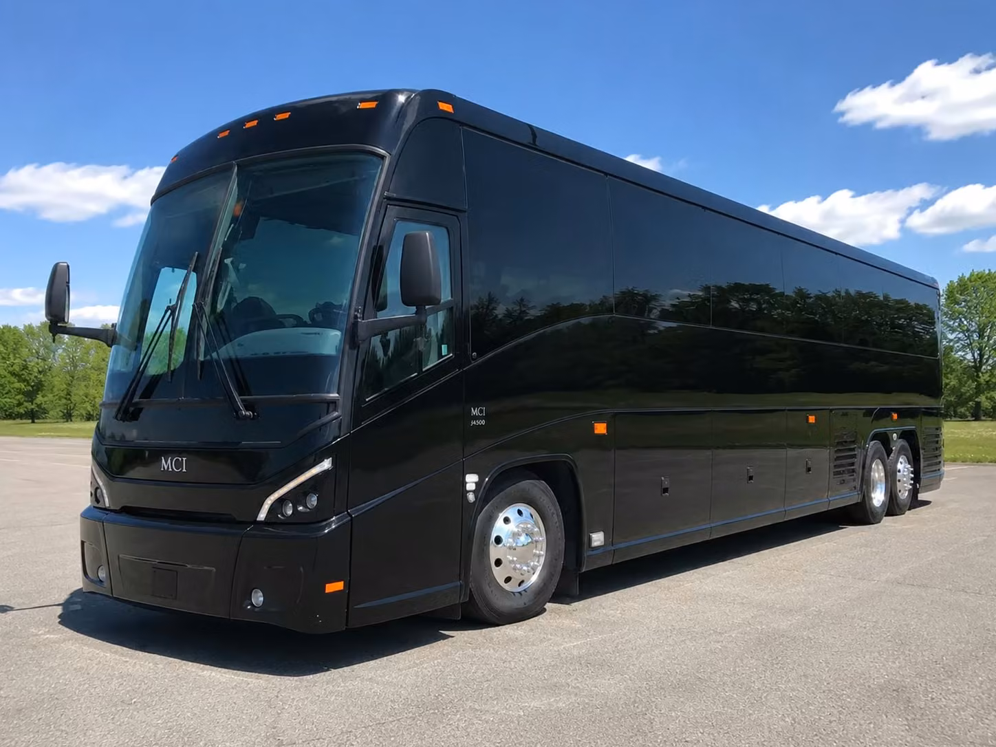 56 passenger charter bus