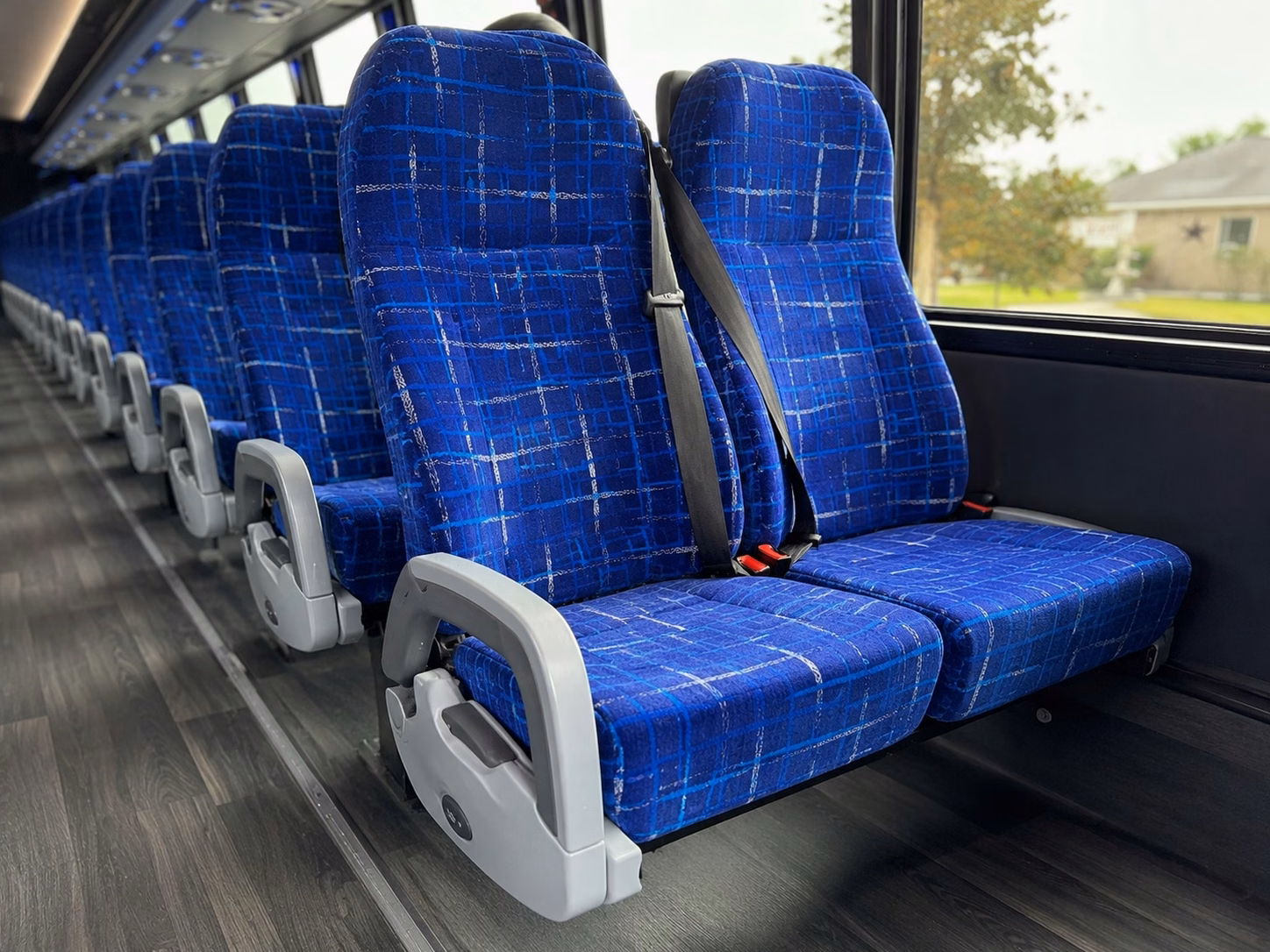charter buses and shuttle buses for mets spring training at clover park
