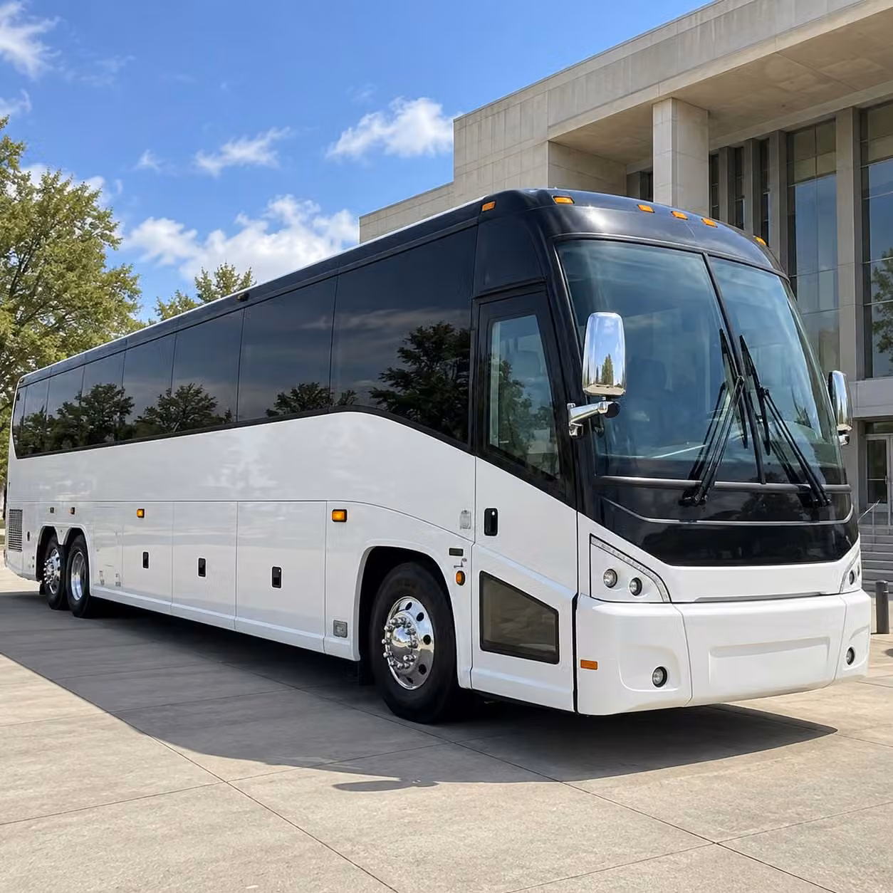 party buses for prom night in port st lucie are ready and waiting