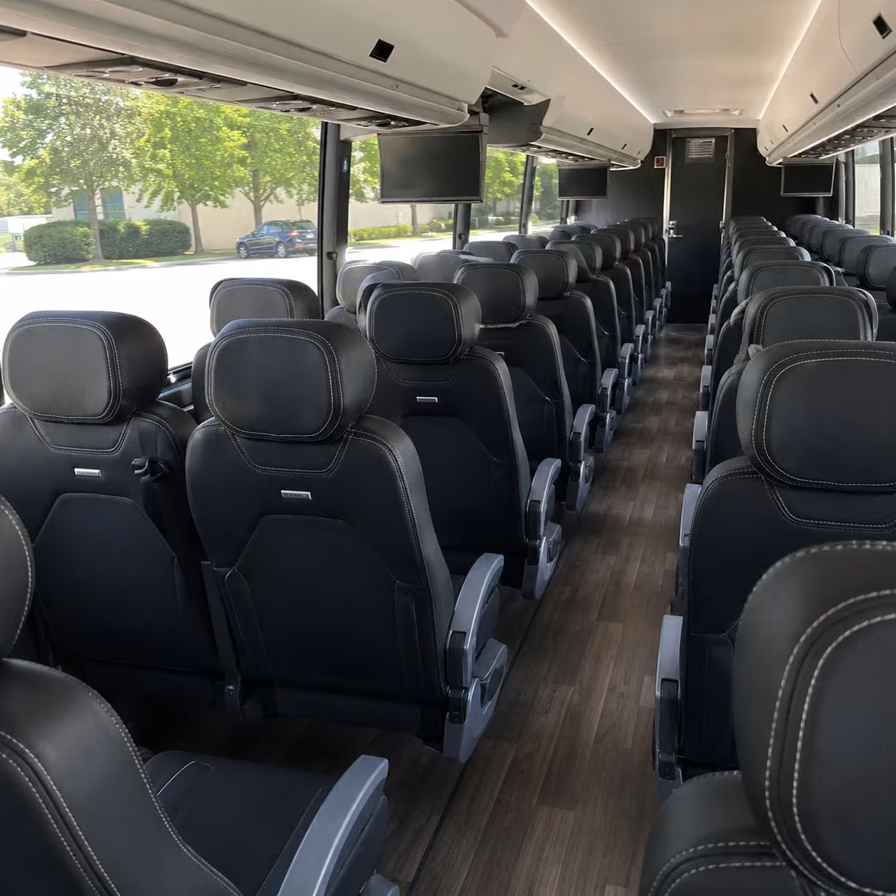port st lucie charter bus interior gallery