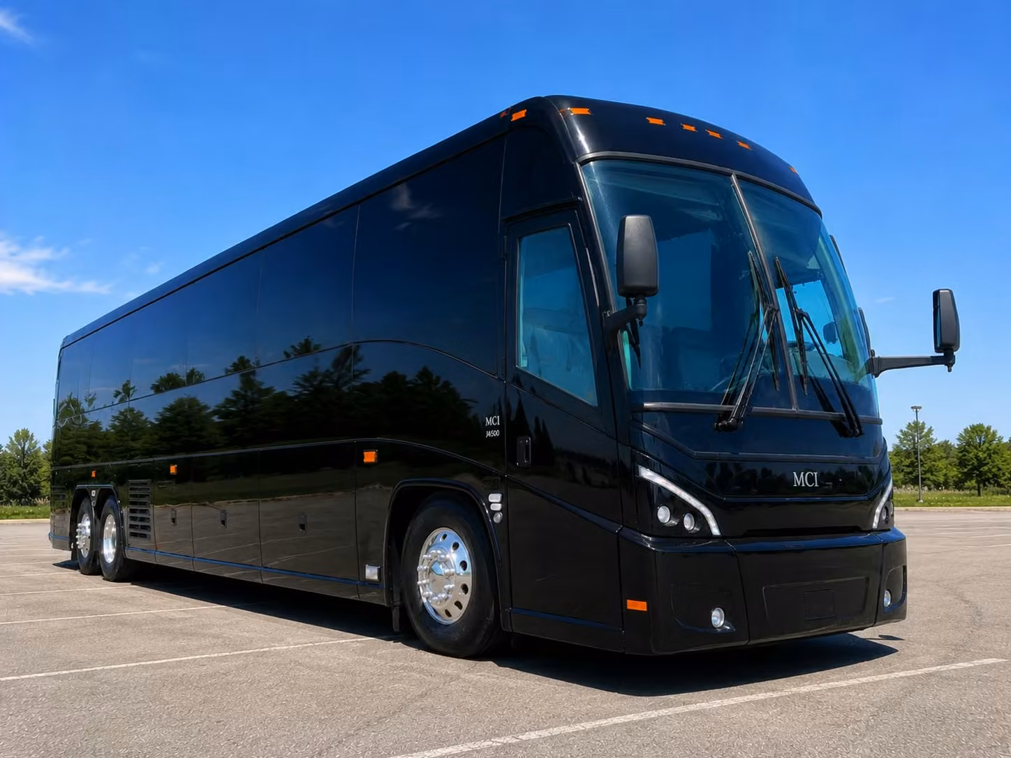 port st lucie charter bus rental exterior